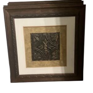 Elegant Brown and Cream Wall Art